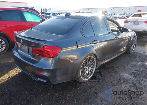 2017 BMW M3 z USA, uszkodzony, nr VIN WBS8M9C51H5G84635